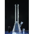 Tubo de agua de fumar de cristal de la cachimba de 15 pulgadas del cubilete de base (ES-GB-553)